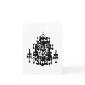 Chandelier Note Card