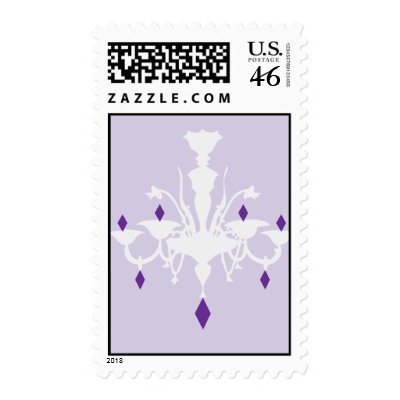 chandelier stamp by mleonsa
