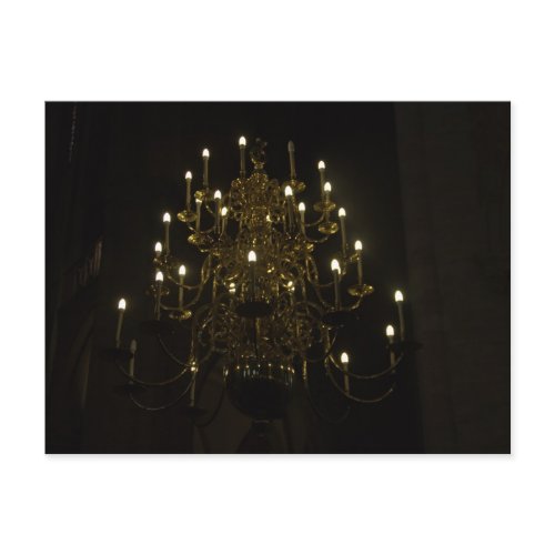 Chandelier in the New Church of Delft