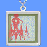 Chandelier Square Necklace necklaces