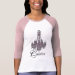 Ladies 3/4 Sleeve Raglan (Fitted)