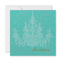 Chandelier,  wedding Invitations