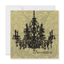 Chandelier,  wedding Invitations