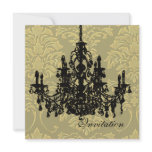 Chandelier,  wedding Invitations