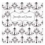 Chandelier Wedding Invitations
