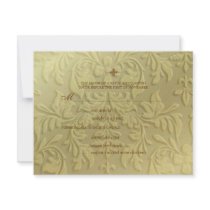 Chandelier ~ Wedding Reply ~ RSVP cards invitations