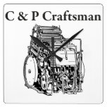Chandler and Price Craftsman Clock wall clocks