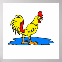 Chandler Chicken Print