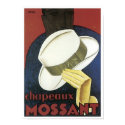 Chaneaux Mossant Vintage Apparel Ad posters