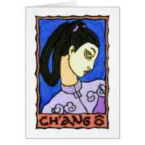 Ch'ang Ô Greeting Card