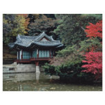 Changdok Palace in fall Full Color Flyer