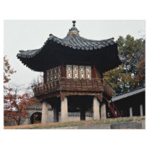 Changdok Palace in fall Custom Flyer