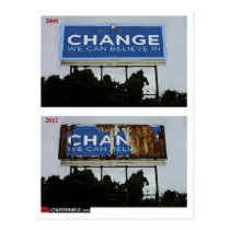 Change2012 Postcard postcards