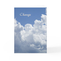 Change: A Motivational Template Card