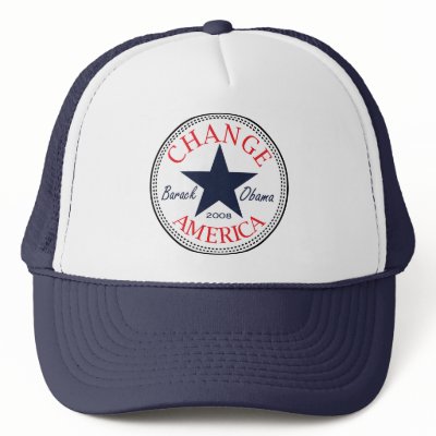 Change America Hat by VoteObama