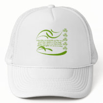 Change Background Color -Irish Blessing Trucker Hats
