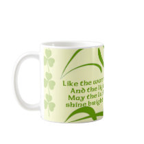 Change background color-Irish Blessing Mugs