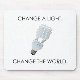 Change Bulb mousepad