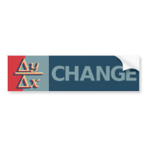 Change Bumper Sticker bumper stickers