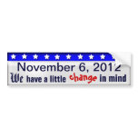 Change bumper stickers