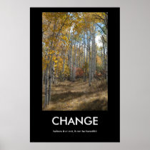 CHANGE Demotivational Poster