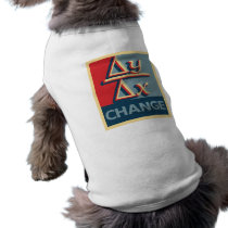 Change Dog's T-Shirts pet clothing by Sporkbender Change Dog's T-Shirts pet clothing