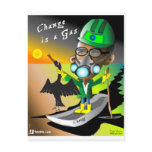 Change is a Gas Postcard