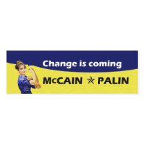 "Change is coming" McCain / Palin Republican Party Business Card Template