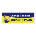 "Change is coming" McCain / Palin Republican Party