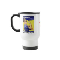 "Change is coming" McCain / Palin Republican Party mugs