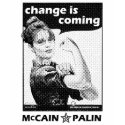 "Change is coming" McCain / Palin Republican Party t-shirts by spacedust "Change is coming" McCain / Palin Republican Party t-shirts