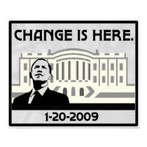 Change is Here Poster