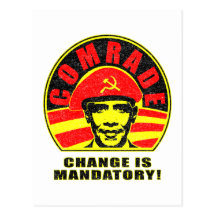 Change is Mandatory Postcard