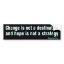 Change is not a destination Bumper Sticker bumper stickers by hqbumperstickers Change is not a destination Bumper Sticker bumper stickers