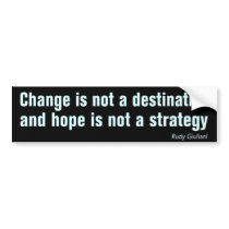Change is not a destination Bumper Sticker bumper stickers by hqbumperstickers Change is not a destination Bumper Sticker bumper stickers