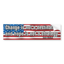 Change Is Not A Destination Bumper Sticker bumper stickers