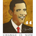 Change is now - Barack Obama - 44th President shirt