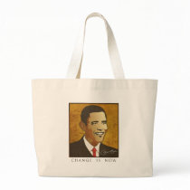 Change is now - Barack Obama bags