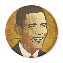 Change is now - Barack Obama magnets