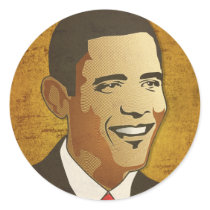 Change is now - Barack Obama stickers