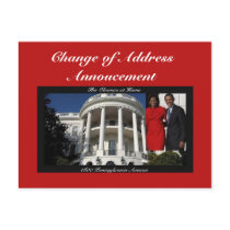 Change of Address Annoucement postcards