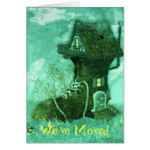 Change of address card