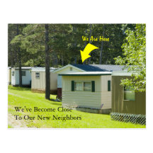 Change of Address Card: Close Neighbors Post Cards