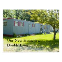 Change of Address Card: Double Long Post Card