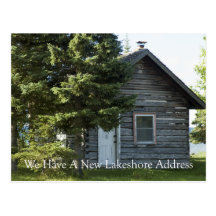 Change of Address Card - Lakeshore Post Card