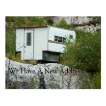 Change of Address Card - Long Lost Camper Post Cards