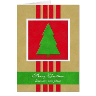 Change of Address Christmas Card