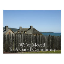 Change of Address - Gated Community Post Card