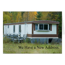 Change of Address: Mobil Home Cards