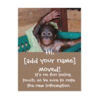 Change of Address postcard